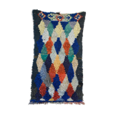 Tapis boucherouite 185 x 95 cm