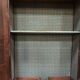 Antique Louis XIII armoire in solid walnut with carved doors