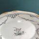 Assiette ancienne française, Nevers, XVIIIe siècle
