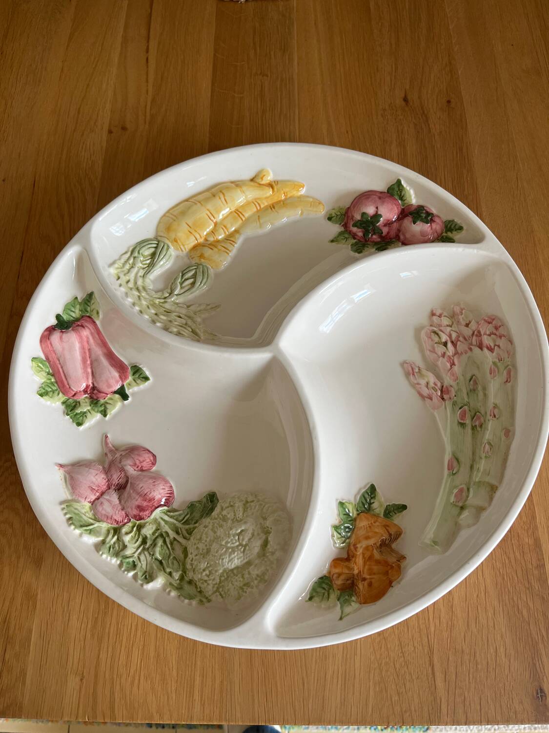 Vegetable slip dish