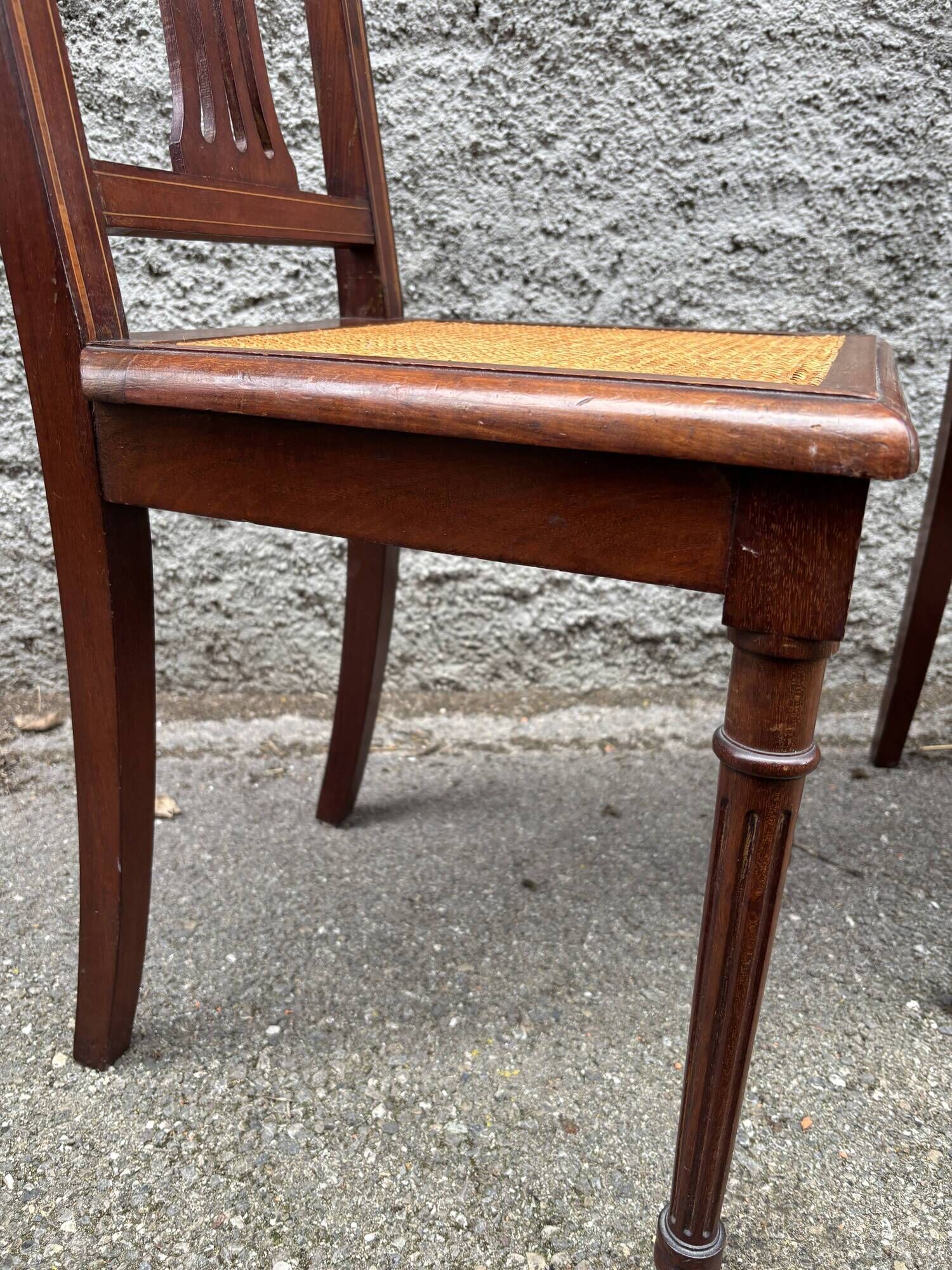 Pair of French Art Deco chairs from the 1930s