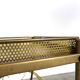 Serving trolley in perforated metal by Josef Frank for Svenskt Tenn, Sweden, 1950s