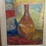 Swedish Oil on Canvas – “Vase”  by Britta Ringvall