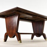 Art Deco Rosewood Dining Table. France, c. 1930