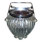 Biscuit jar/sugar bowl with a clip lid