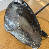 iron and brass floor lamp from the 50s
