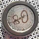 CERAMIC CANDLE holder GUSTAVE REYNAUD - LE MÛRIER - Vallauris 1950 1960