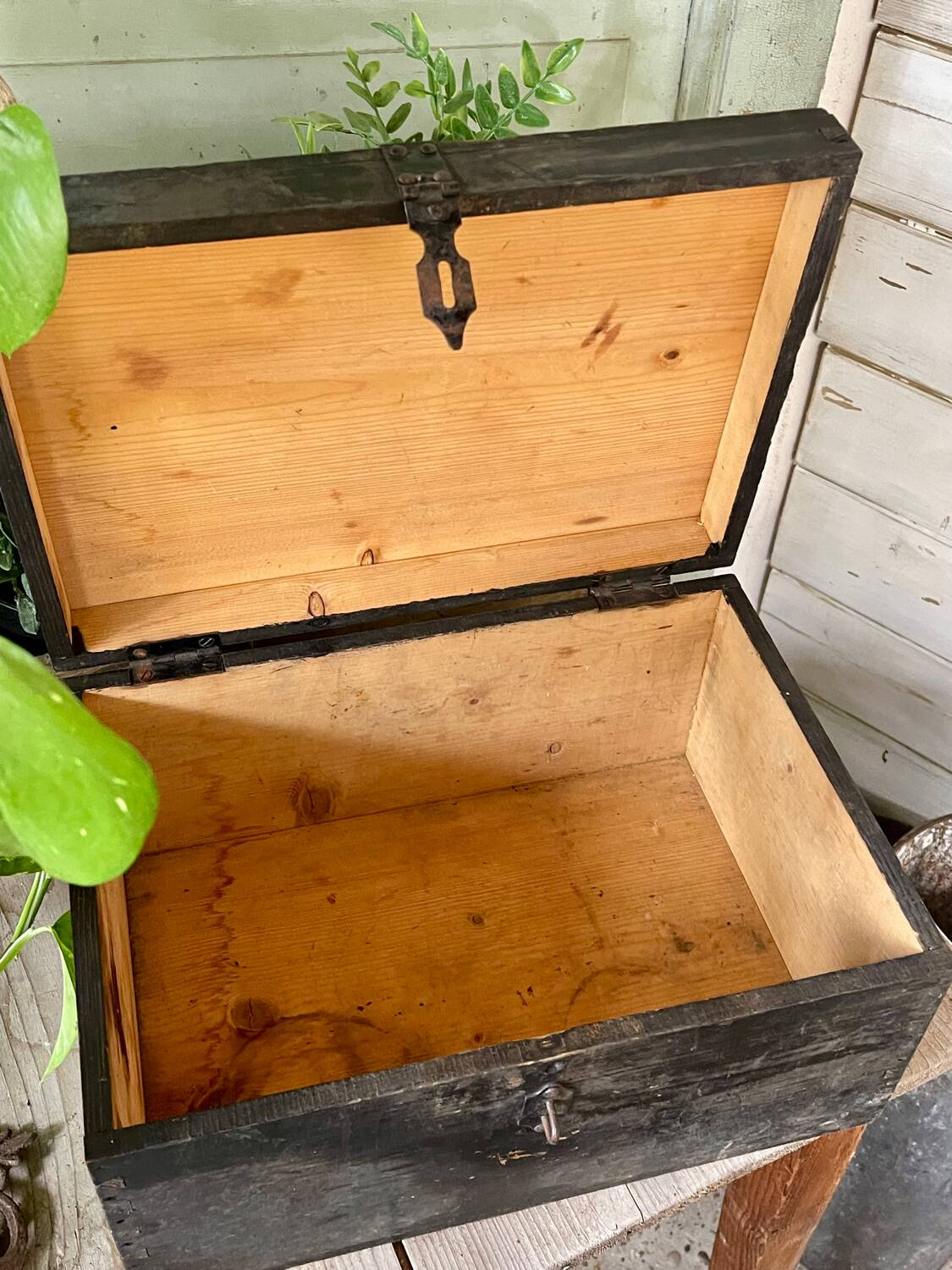 Black workshop chest