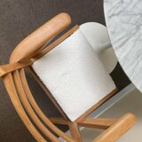 Paire de fauteuils compas anciens