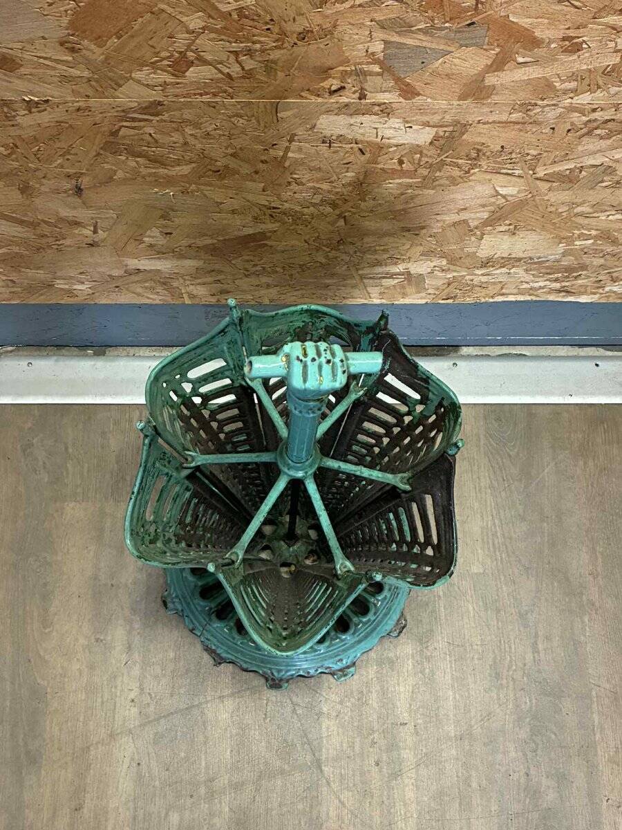 Enameled cast iron umbrella stand, 1920s