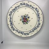 Flat plates flower pattern
