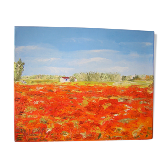 Huile sur toile de Patrice Skrabal