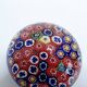 XXL paper press Murano Millefiori diameter 10 cm