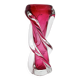 Twisted Murano Vase Sommerso Rose Italian Design 1960s