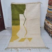 Handmade pure wool rug with colourful patterns 150/250 cm
