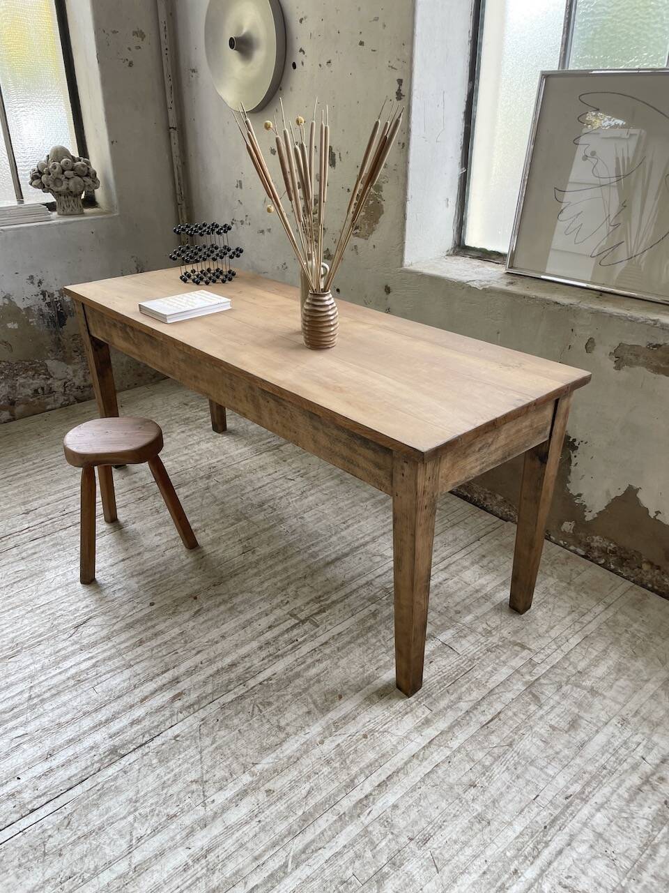 180 beech farm table