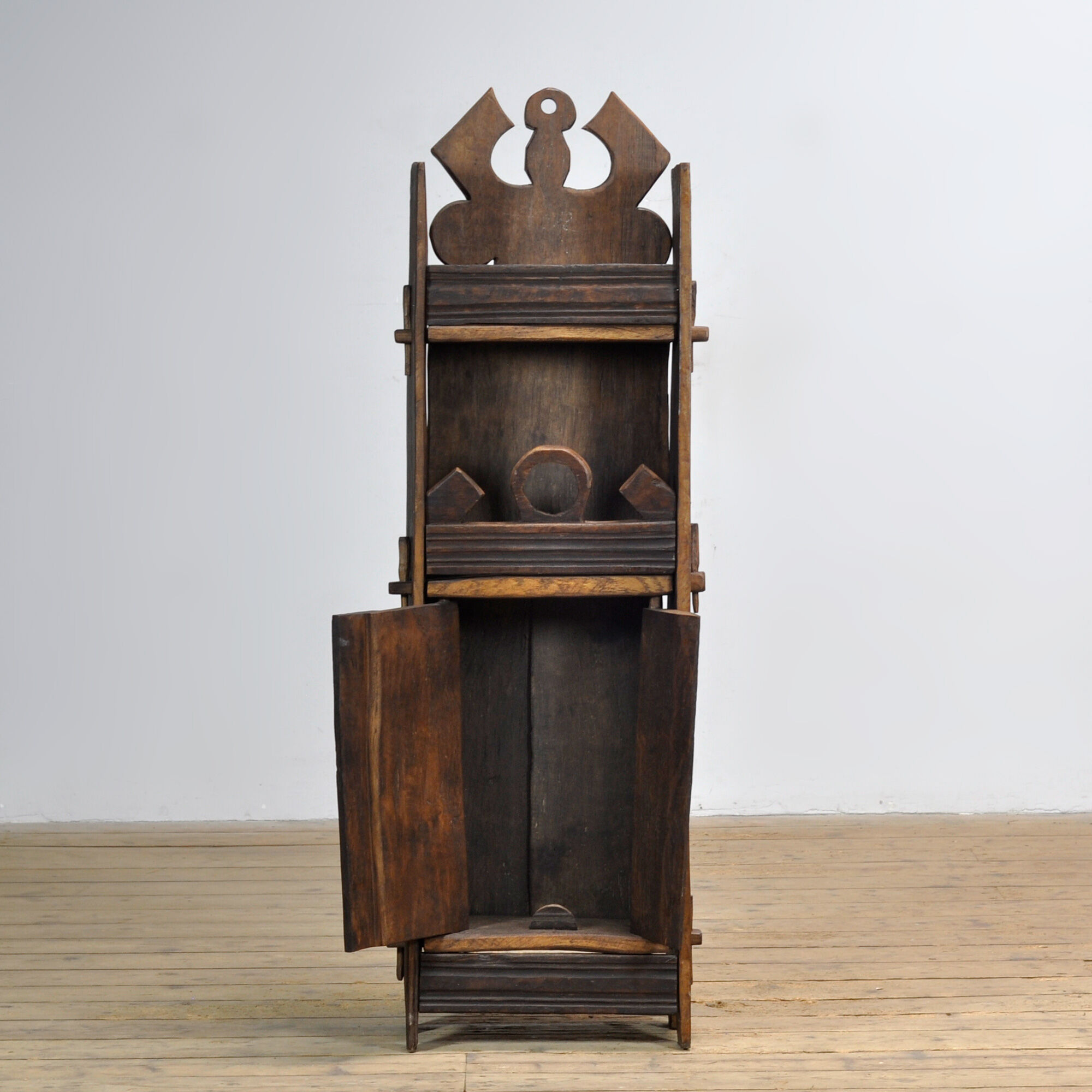Romanian folk art cabinet, circa 1950