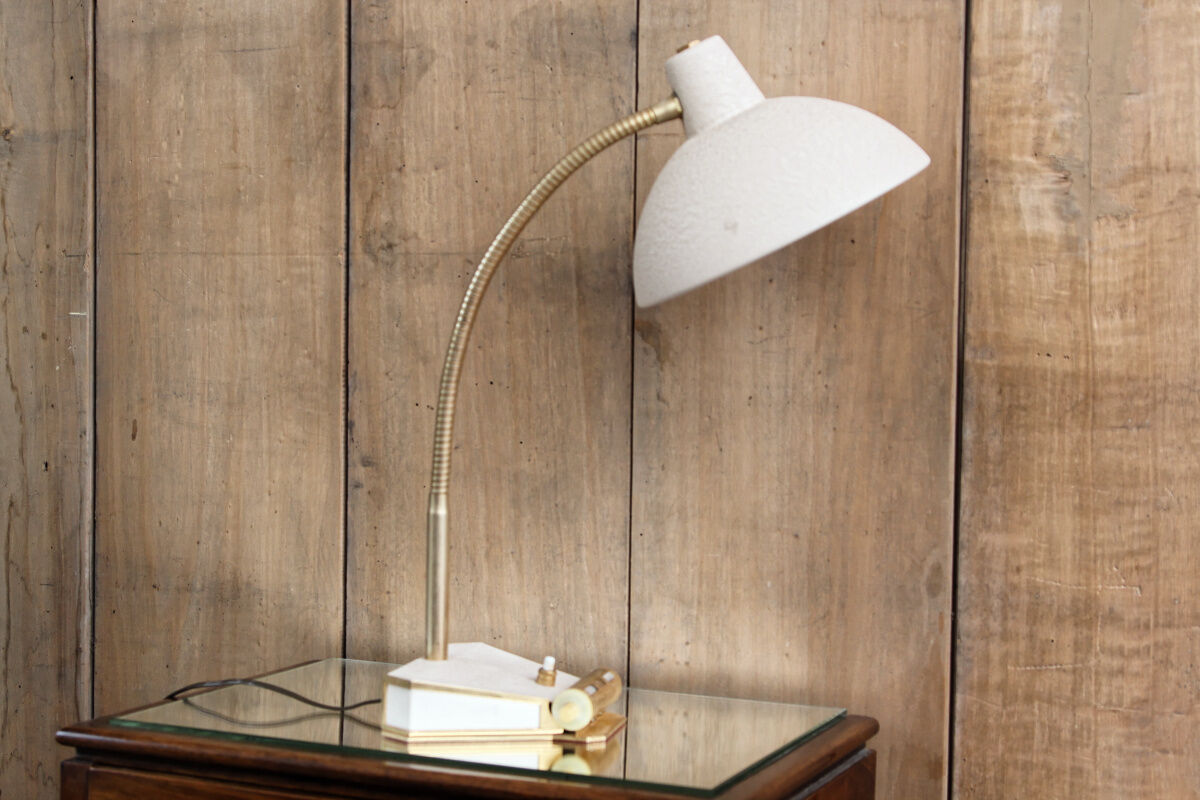 Vintage 1950s office lamp
