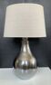 Chrome metal design lamp