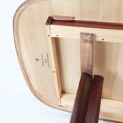 Dining table in rosewood with extensions of Danish design by Gudme Furniture, 1960s