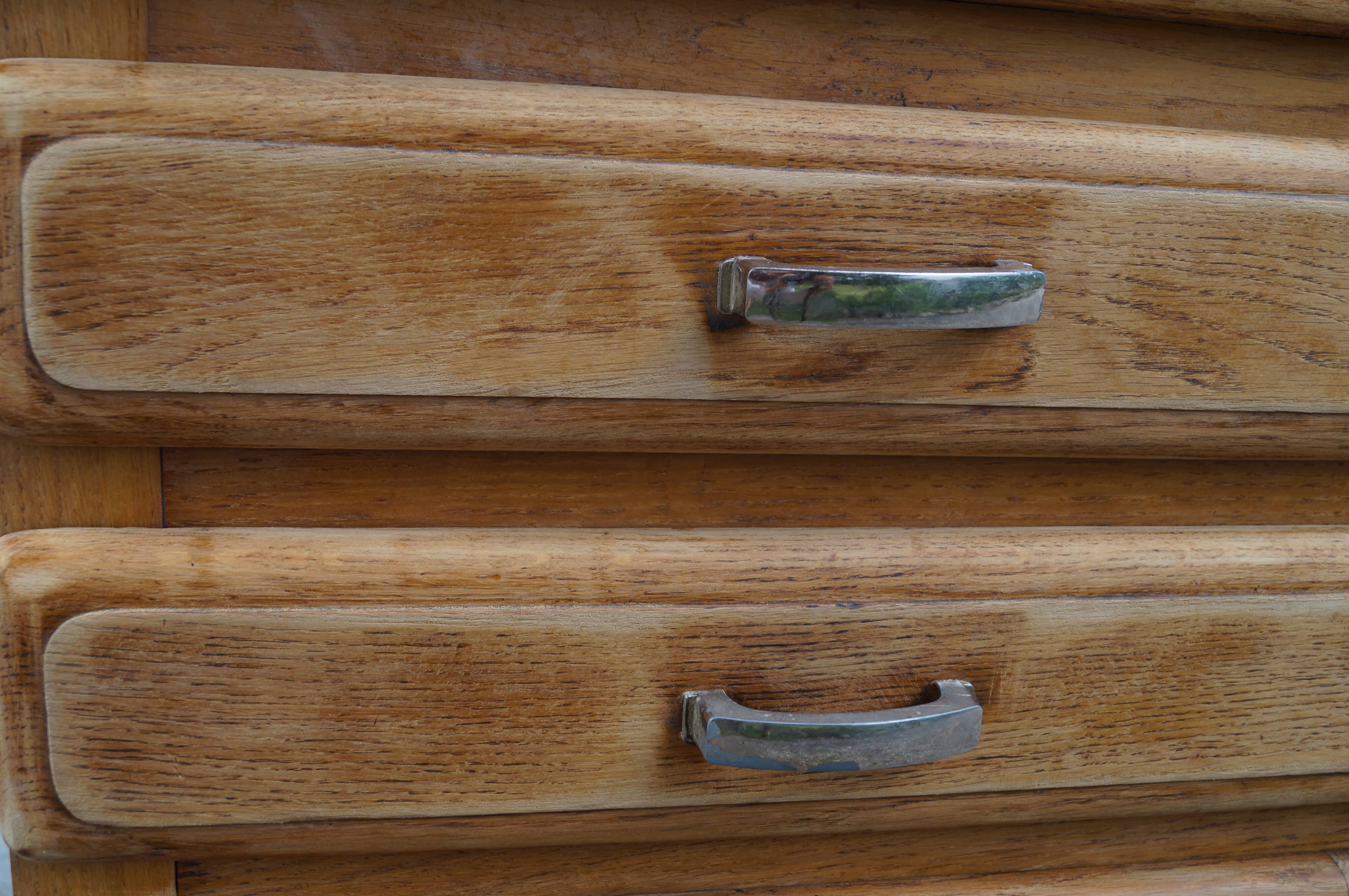 Mado sideboard in sanded solid wood