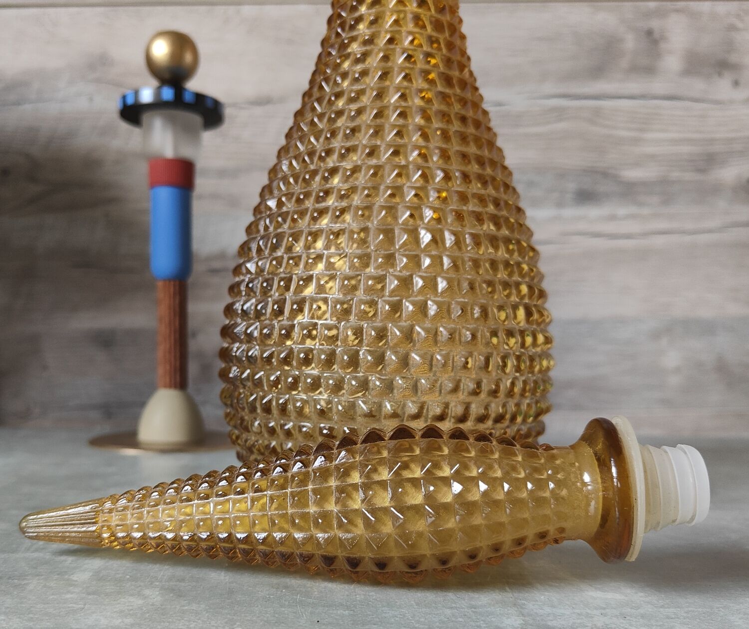 Bottle glass ampoli diamond tips