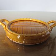 Albert Ferlay Vallauris ceramic bottle coaster 50s 60s