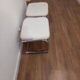Pair of 1970s Bauhaus style footstools