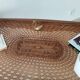Vintage Chippendale coffee table in beech and rattan, Louis XV style.