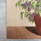 Watercolor bouquet lilac vintage
