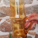 Vintage amber orangeade service