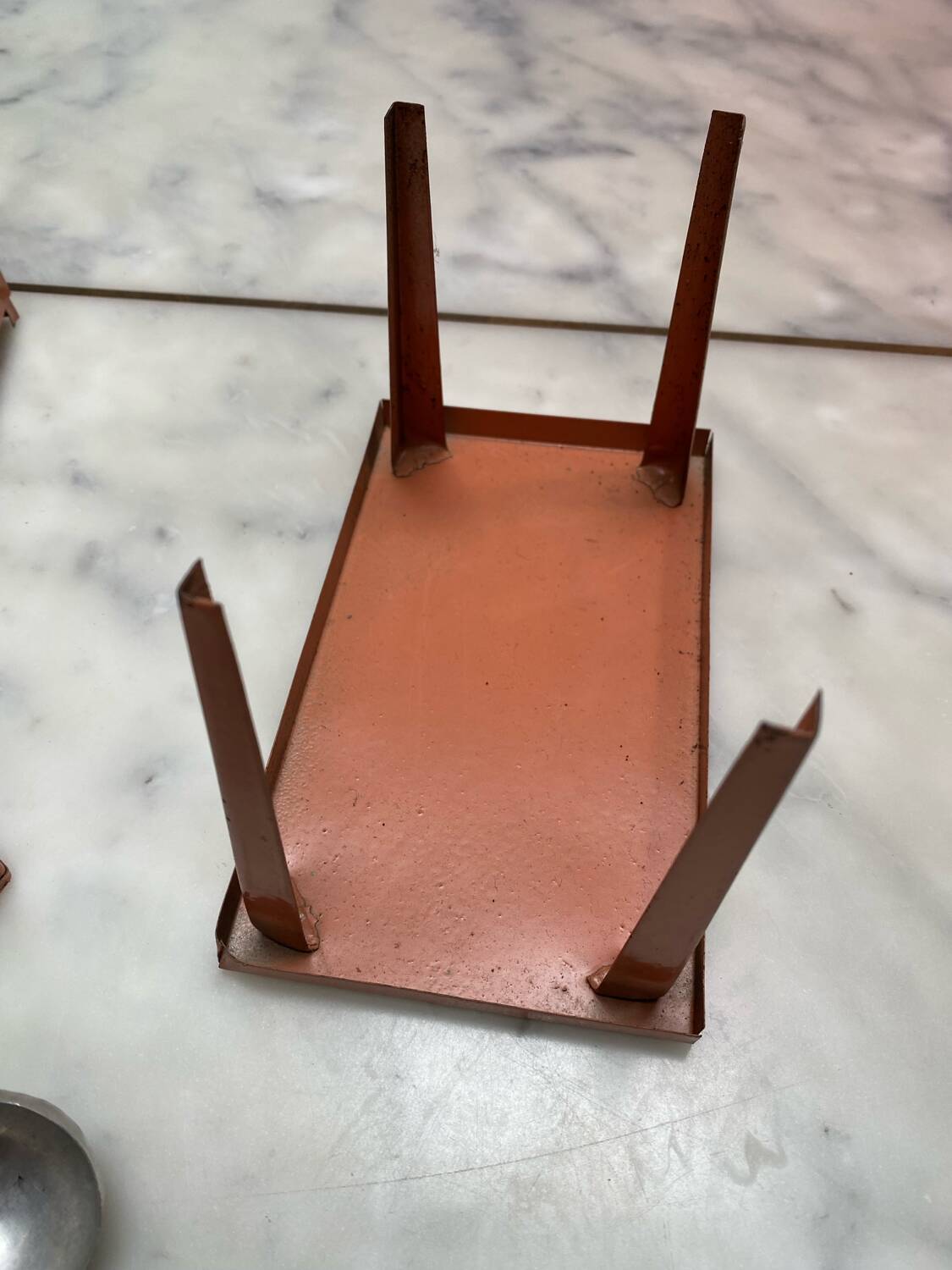 Old metal doll furniture from the 50s