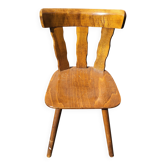 Chaise bistrot des Alpes
