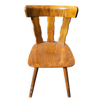 Chaise bistrot des Alpes