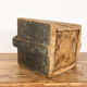 Antique wooden harvest bucket high
