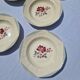 Set of 10 Deep Plates Model Josiane Sarreguemines Manufacture