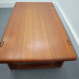 Table basse danoise du milieu du siècle par Niels Bach, années 1960