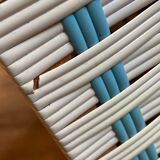 Laundry chest in scoubidou 60s