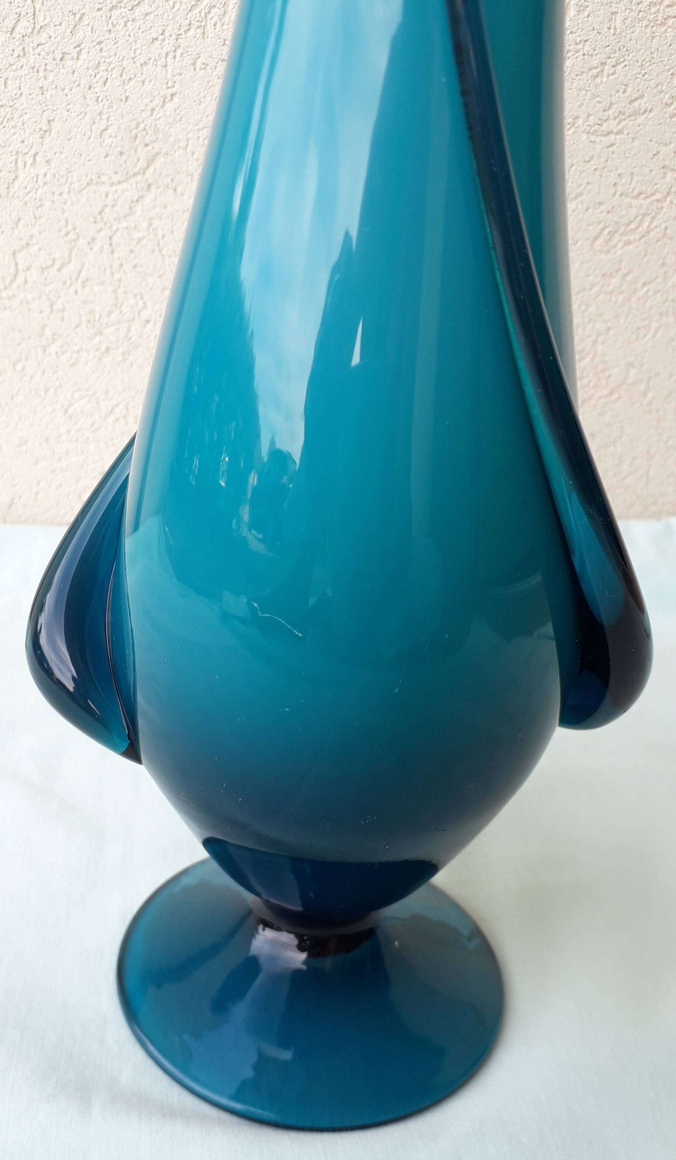 Murano glass vase Fratelli Toso