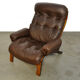 Sturdy lounge chairs by Oddvin Rykken for Rybo, Norway 1970s