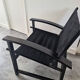 Pair of vintage "safari" style armchairs published by Hyllinge Møbler.