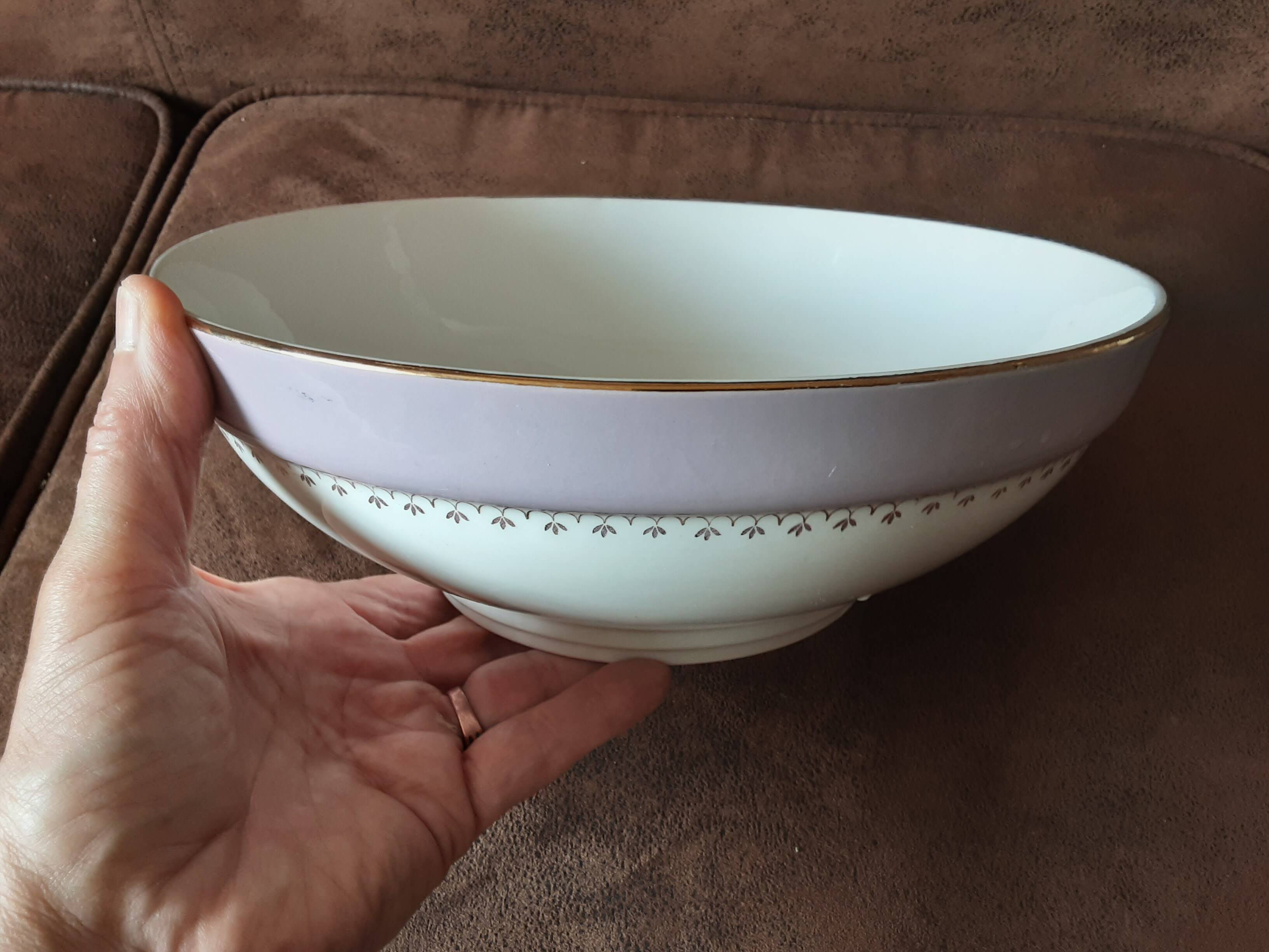 Vintage porcelain salad bowl