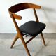 Chaise n° 9, Danemark, années 1950, style moderne du milieu du XXe siècle