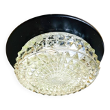 Glass flush mount ceiling or wall lamp