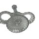 Tableware, two moulded glass table servants from the early 20th century.