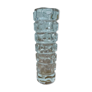Vase vintage en cristal