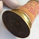 Lampe à pétrole avec anse corps céramique