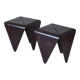 Petalas Side Tables by Jorge Zalszupin, Rosewood