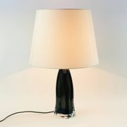 Mid Century Scandinavian Glass Table Lamp by C.Fagerlund for Orrefors, 60s
