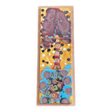 Abstract ceramic panel